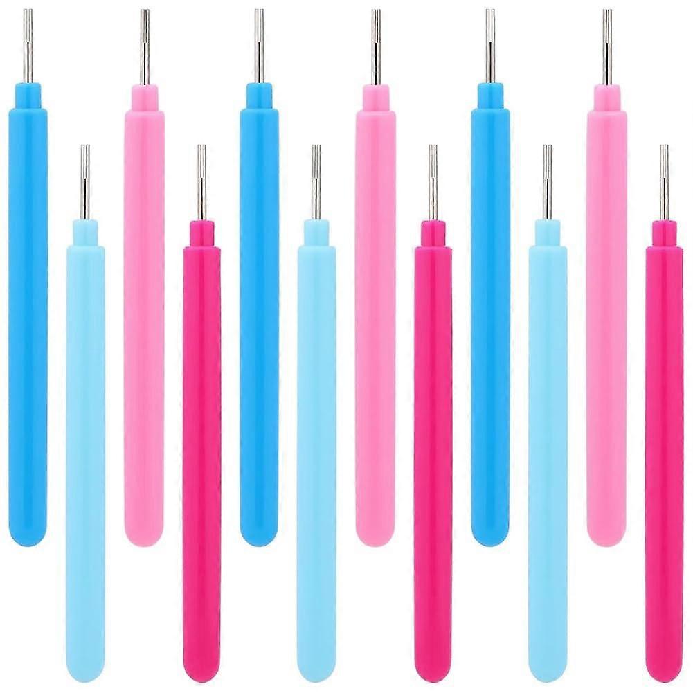12Piece Paper Quilling Tools Set: Slotted Quilling Needle, Rolling Pen, Paper Crimper, Volume Styling Tool