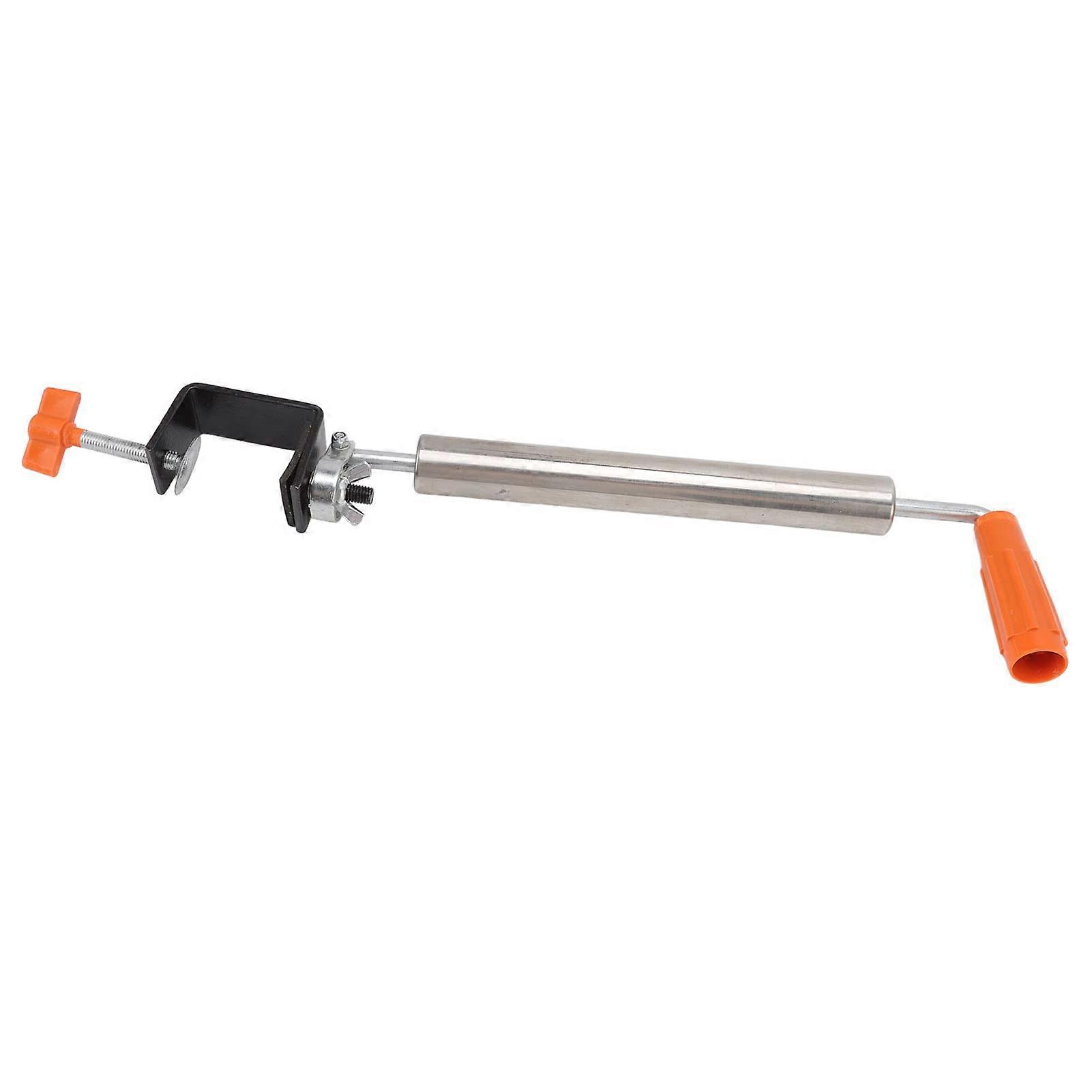 Double Roller Pizza Cutter, Stainless Steel, Hollow Design, One-Handed Operation, Small Size