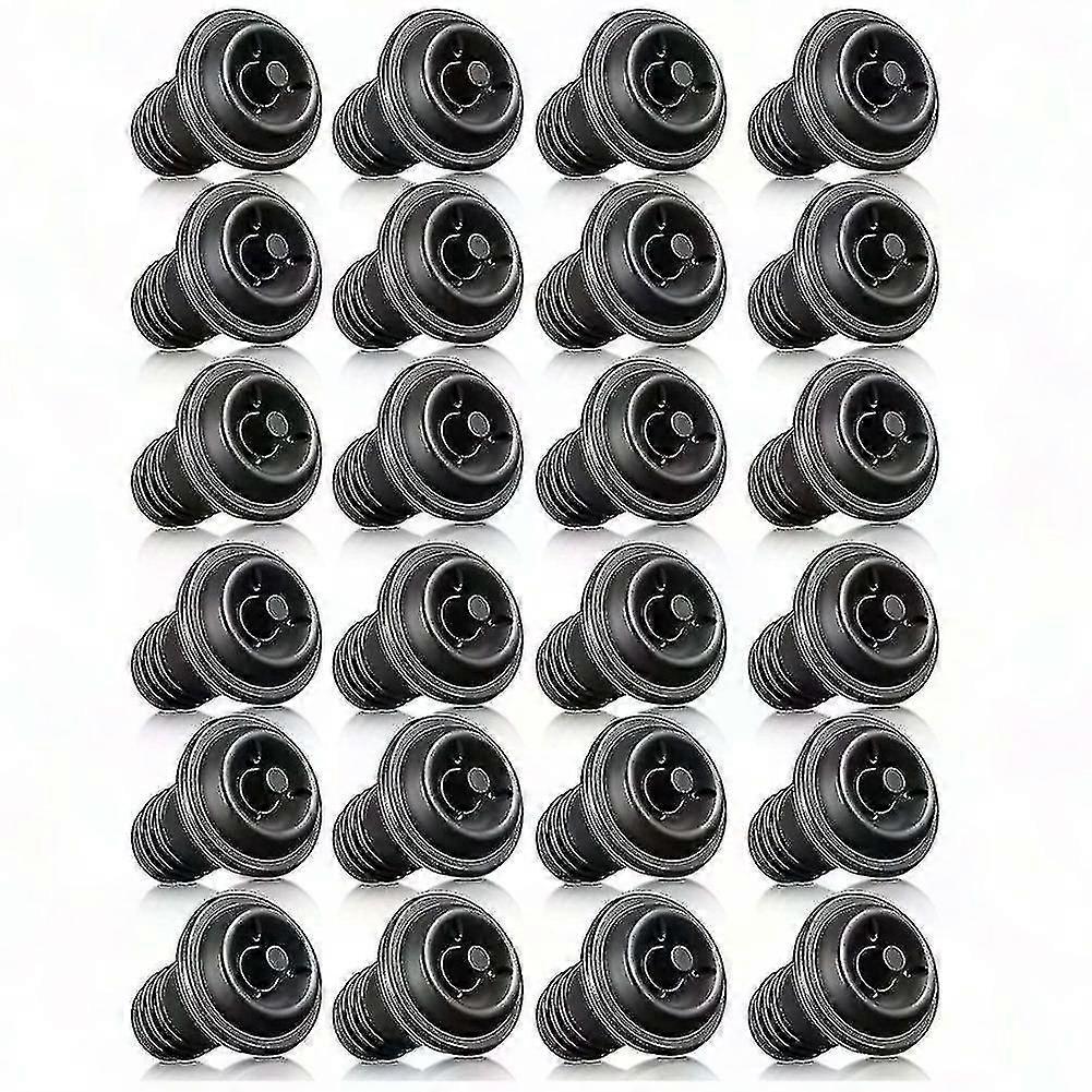 24-Pack Reusable Vacuum Wine Stoppers - Resealable Wine Pump Saver for Freshness
