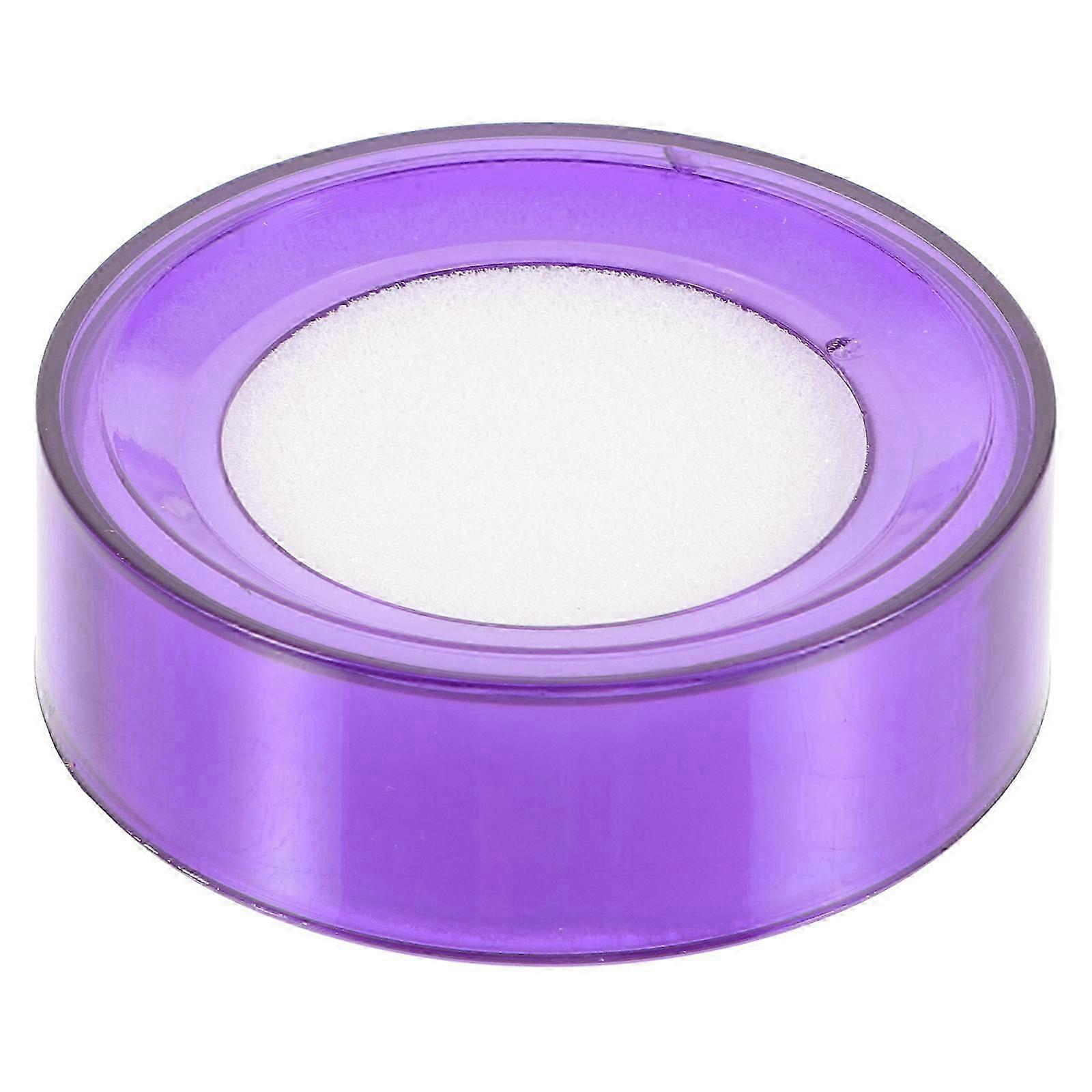 6Pcs Sponge Cup Wet Hand Fingertip Moistener Sponge Finger Wetted Tool for Counting Cash (Random Color)