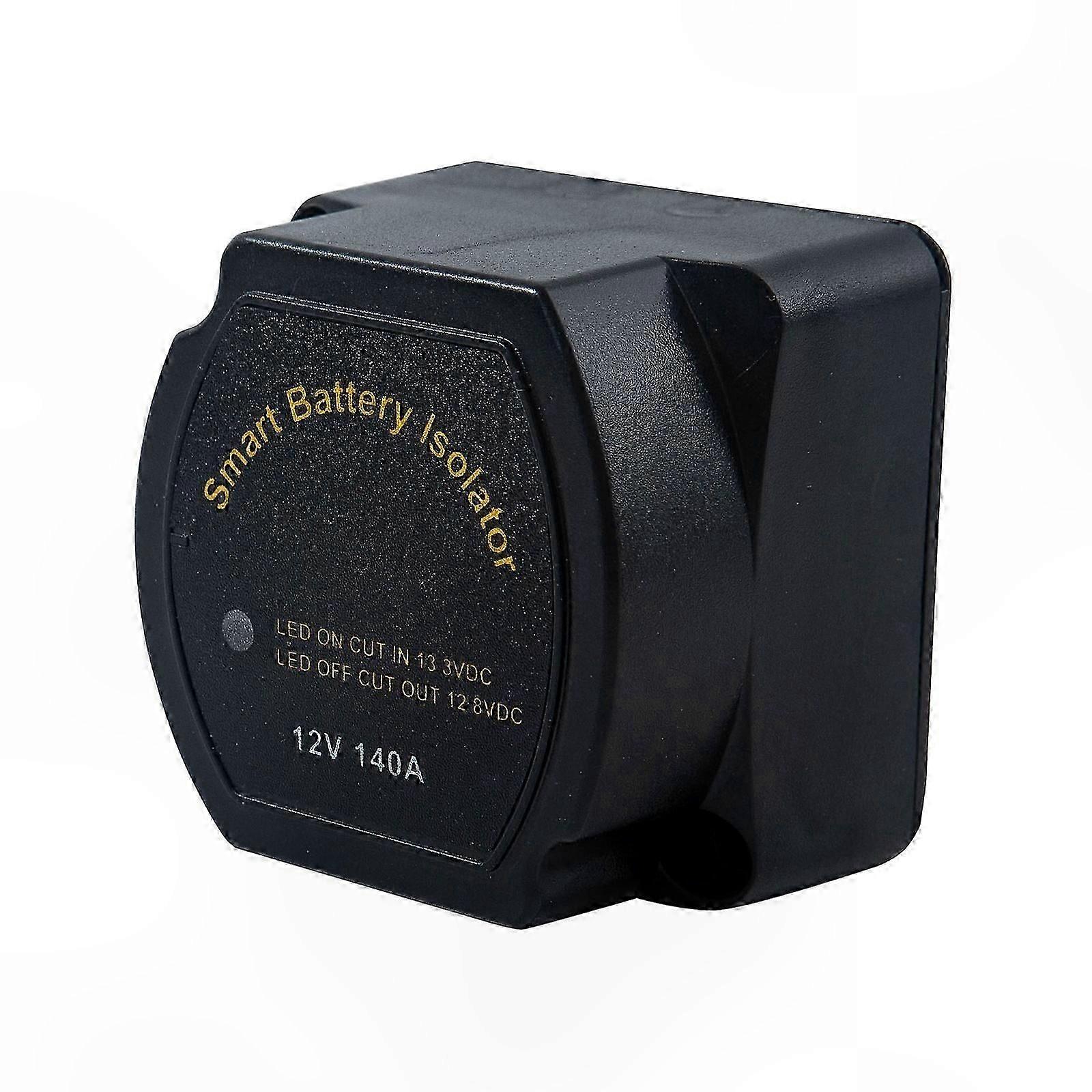 12V 140A Voltage Sensitive Relay for Dual Battery Systems with Automatic Charging Functionality