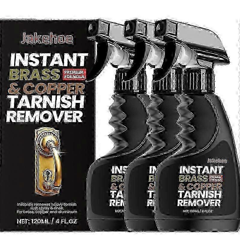 3x Brass & Copper Tarnish Remover