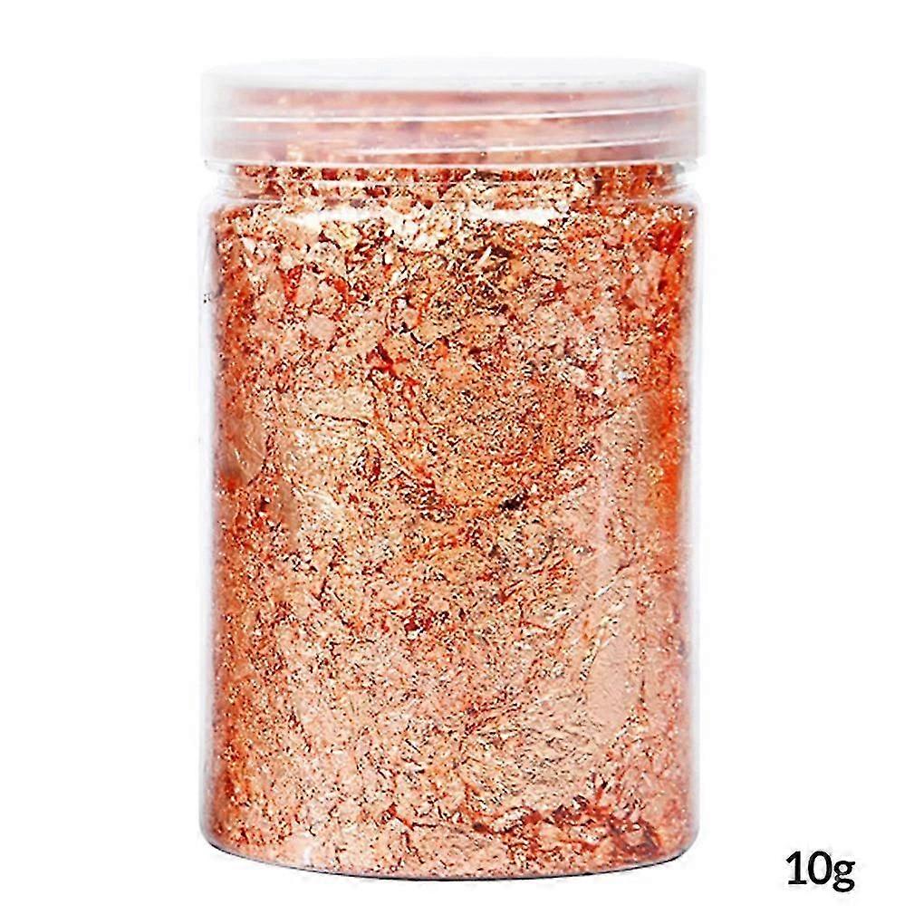 Spiselige bladgullflak 10g til kake, dessert, matdekorering