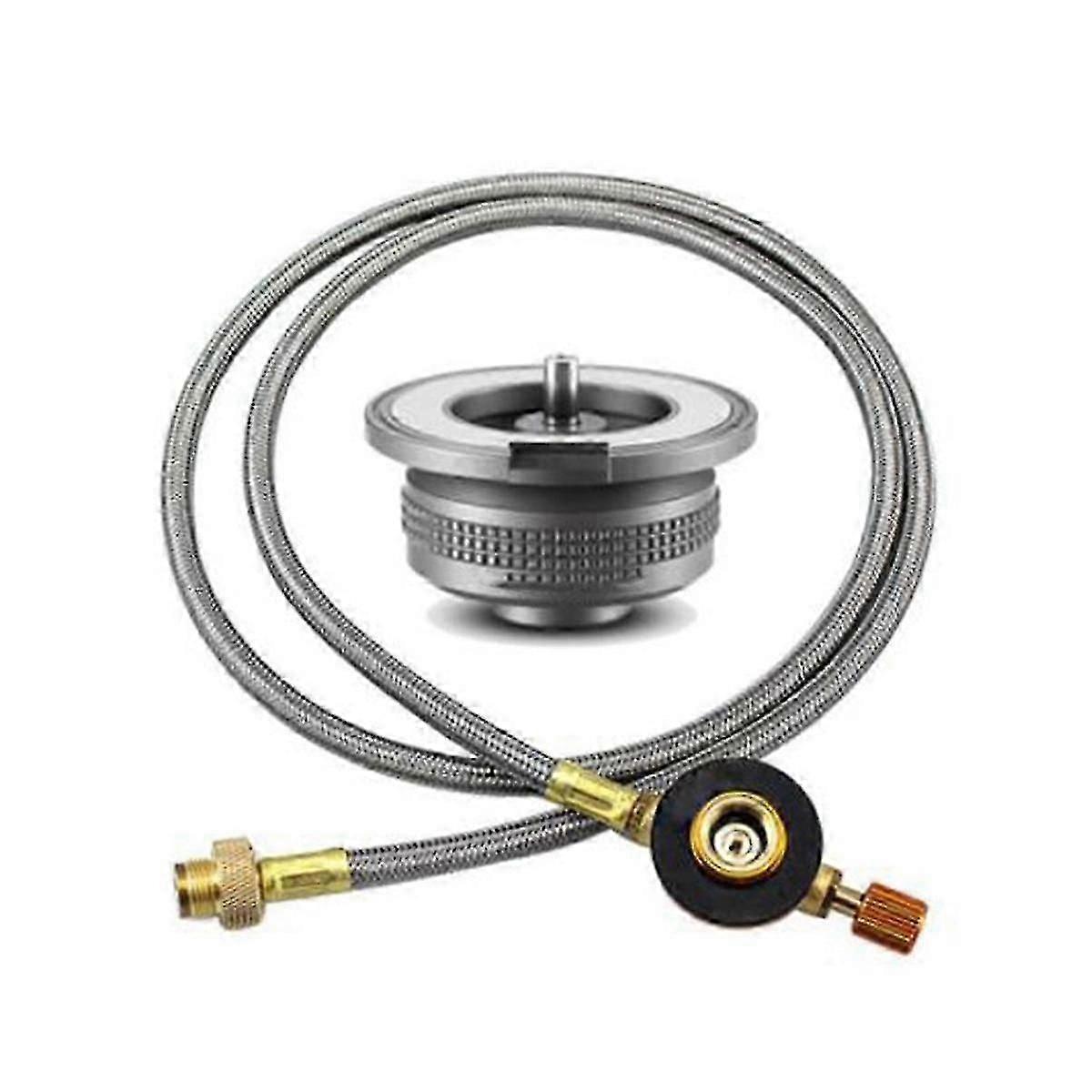 屋外ストーブガスアダプタースプリットストーブコンバーターガスタンクアダプターキャンプ料理ピクニックキャンプ156