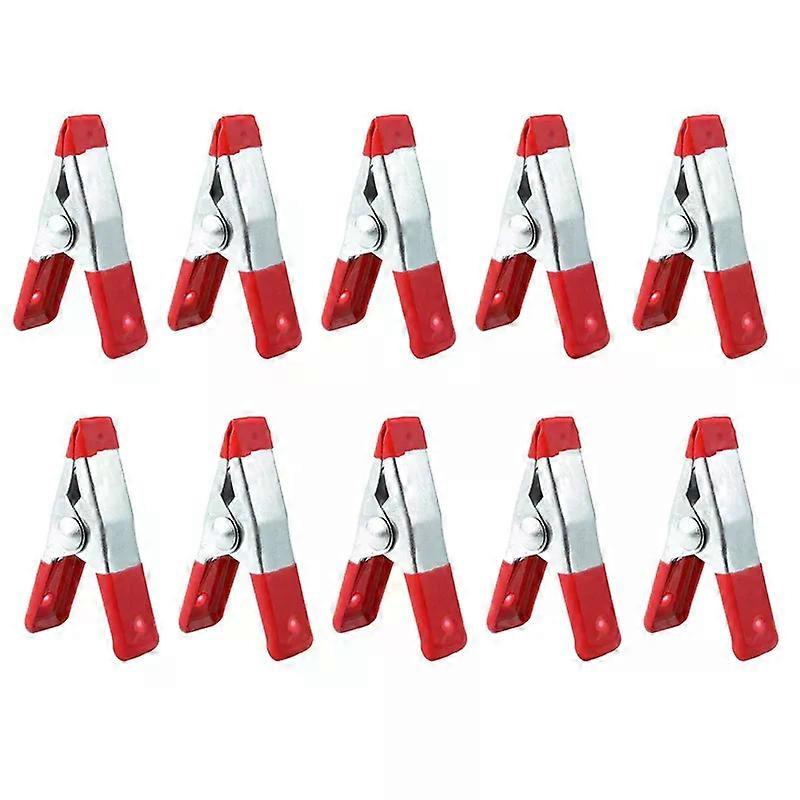 New 10Pcs Metal Spring Clamps 2 Clip for
