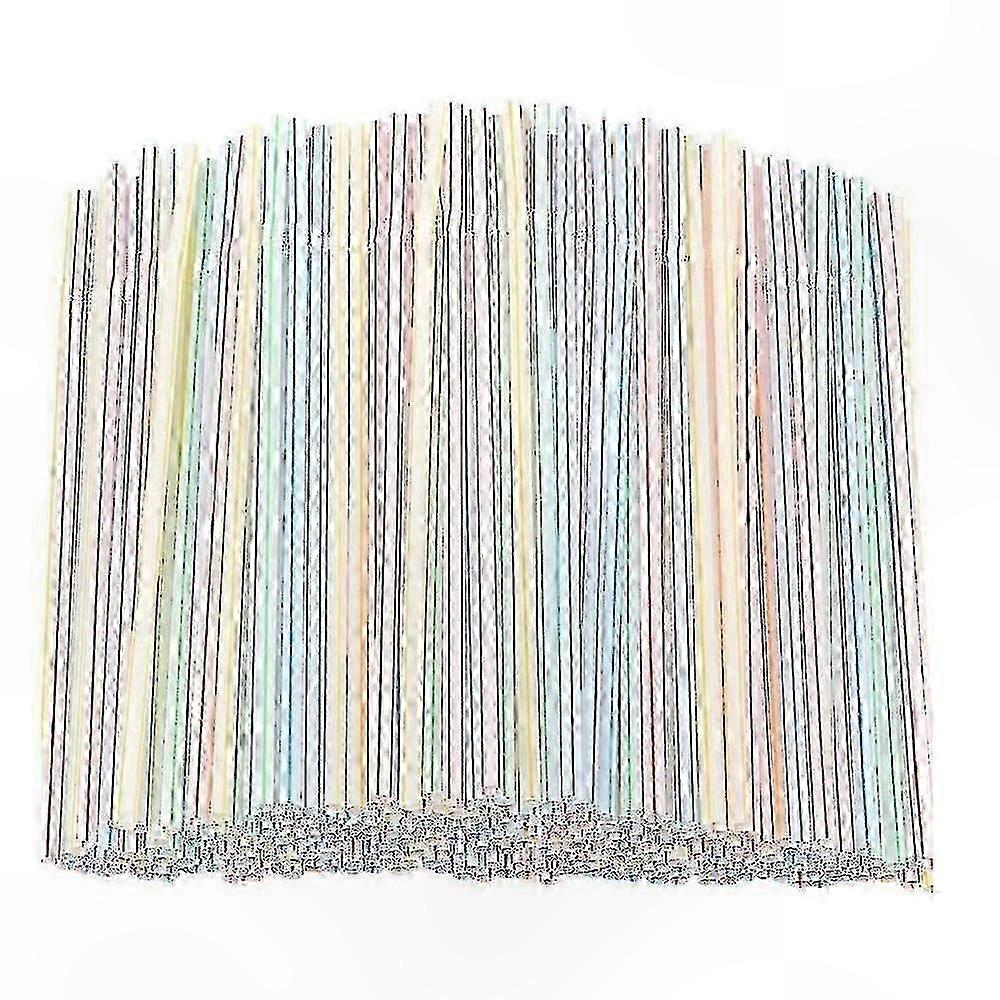 1000 Count Eco-Friendly Flexible Drinking Straws for Home, Bar, and Party Use