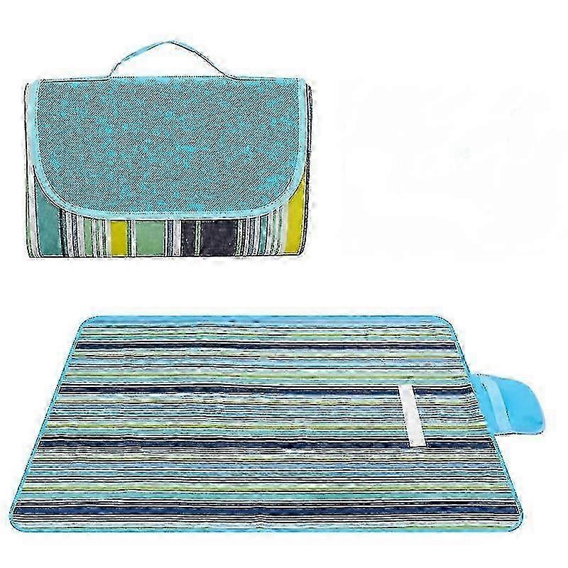 Vedenpitävä ja hiekanpitävä erittäin suuri ulkopiknikviltti ranta-, retkeily- ja vaellusseikkailuihin