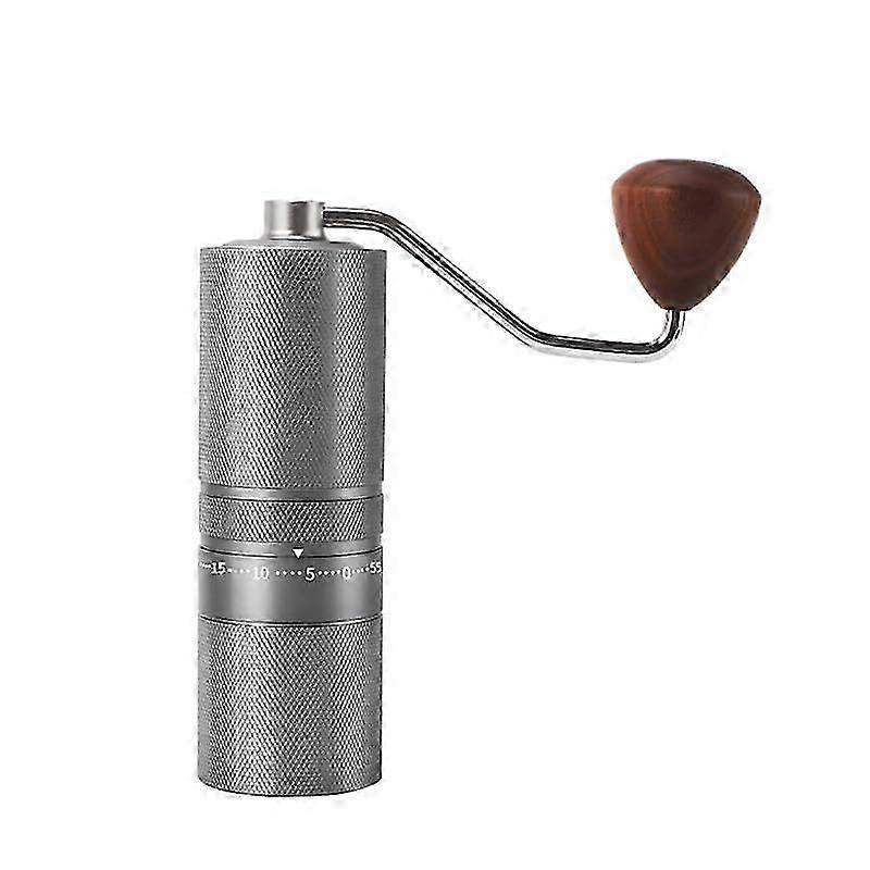 Manual Coffee Grinder, 28g Capacity, CNC Stainless Steel, Adjustable Conical Burr, Consistent Grinding