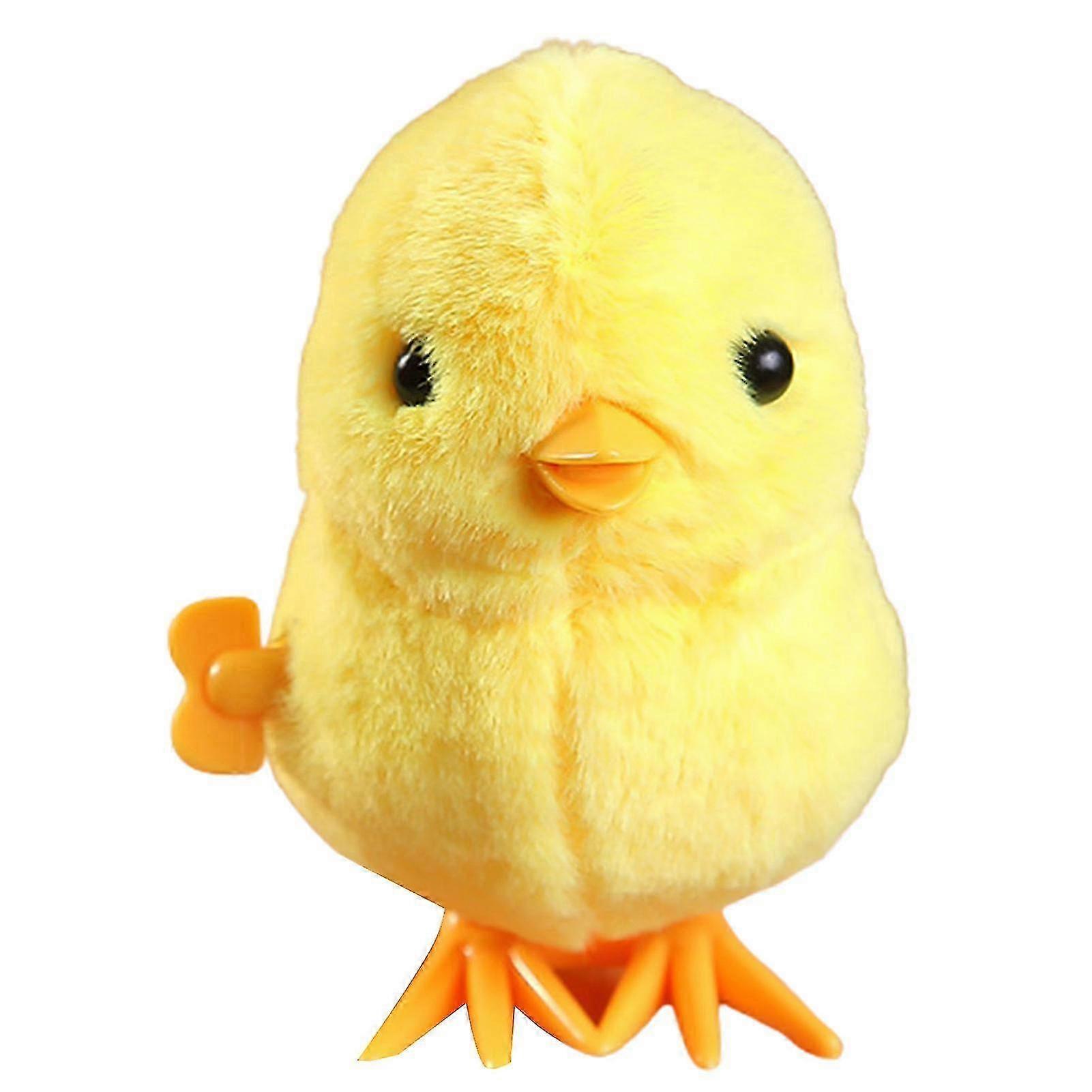 Wind Up Plush Toy High Imitation Decorative Soft Texture Clockwork ...