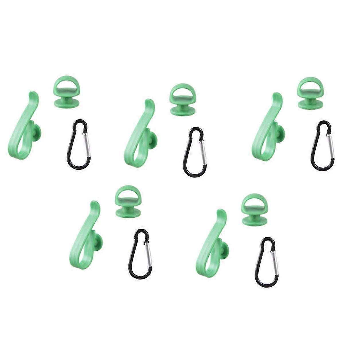 tas speciale accessoirehaak, en geschikt voor bogg bags groen