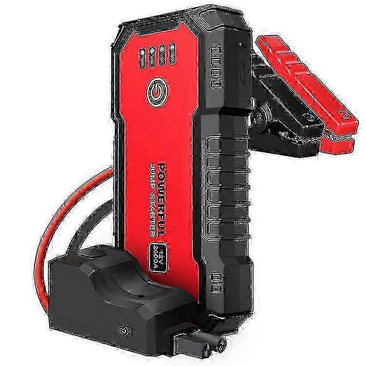 Portable Lithium Car Jump Starter Power Bank with 20000mAh Battery for 12V/24V Vehicles