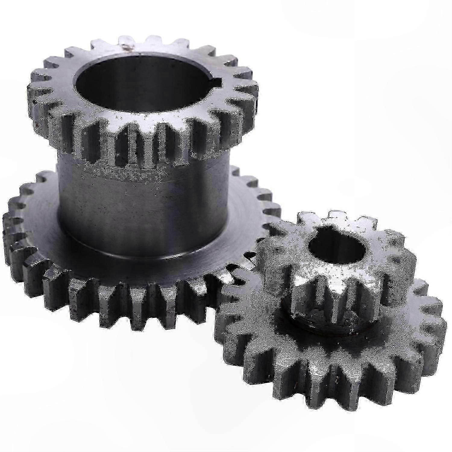 2-Pack Precision Double Gear for Metal Lathe T29xT21 T20xT12 Teeth Set