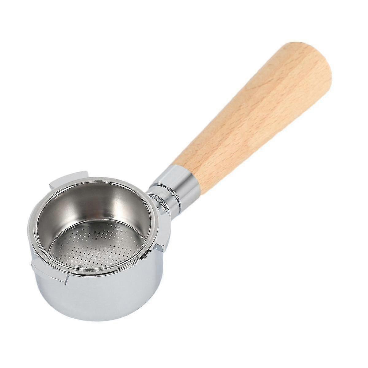 Coffee filter cup replacement, 51mm, reusable beech wood material