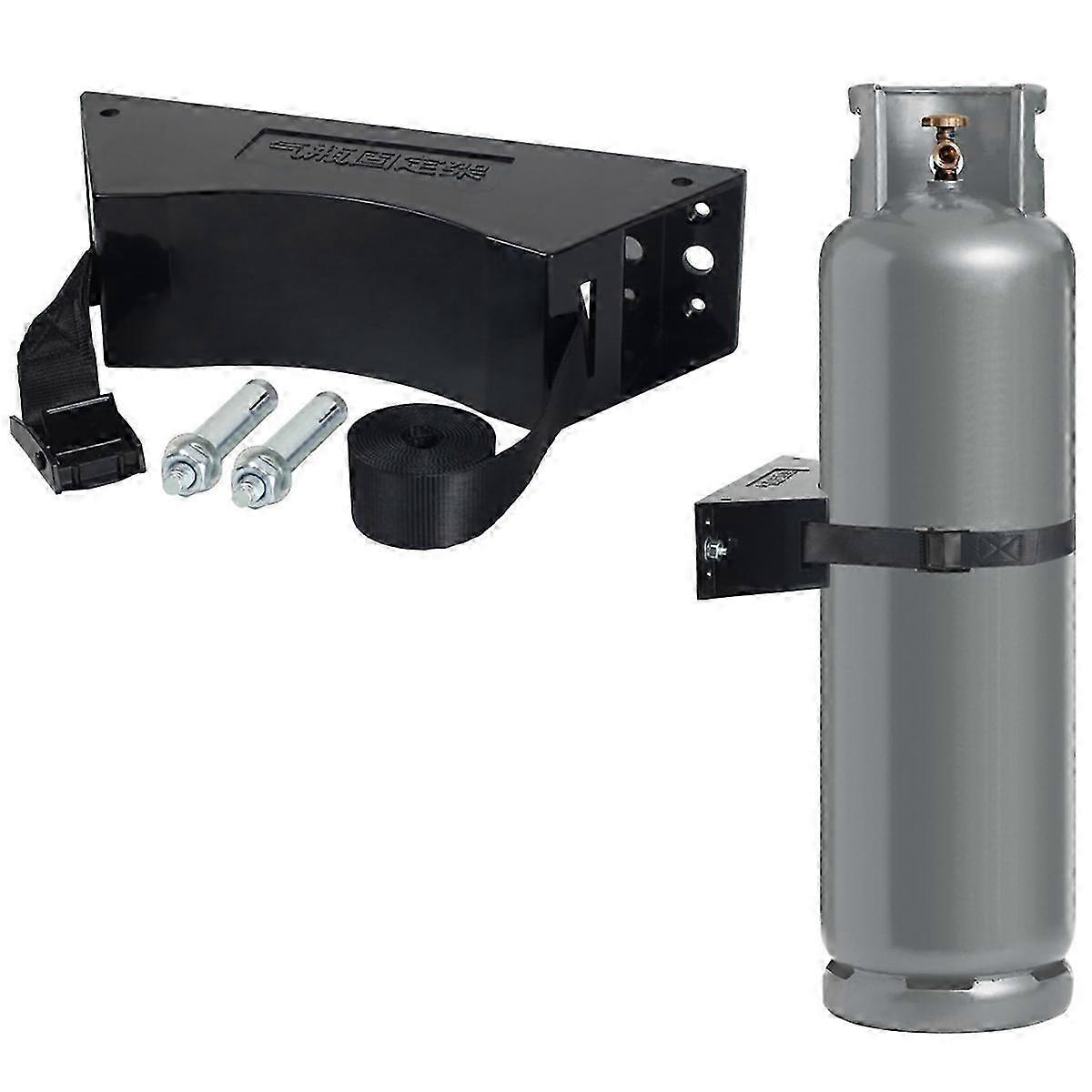 Propane Tank Holder Gas Cylinder Wall Mounted Bracket with Screw 6Set