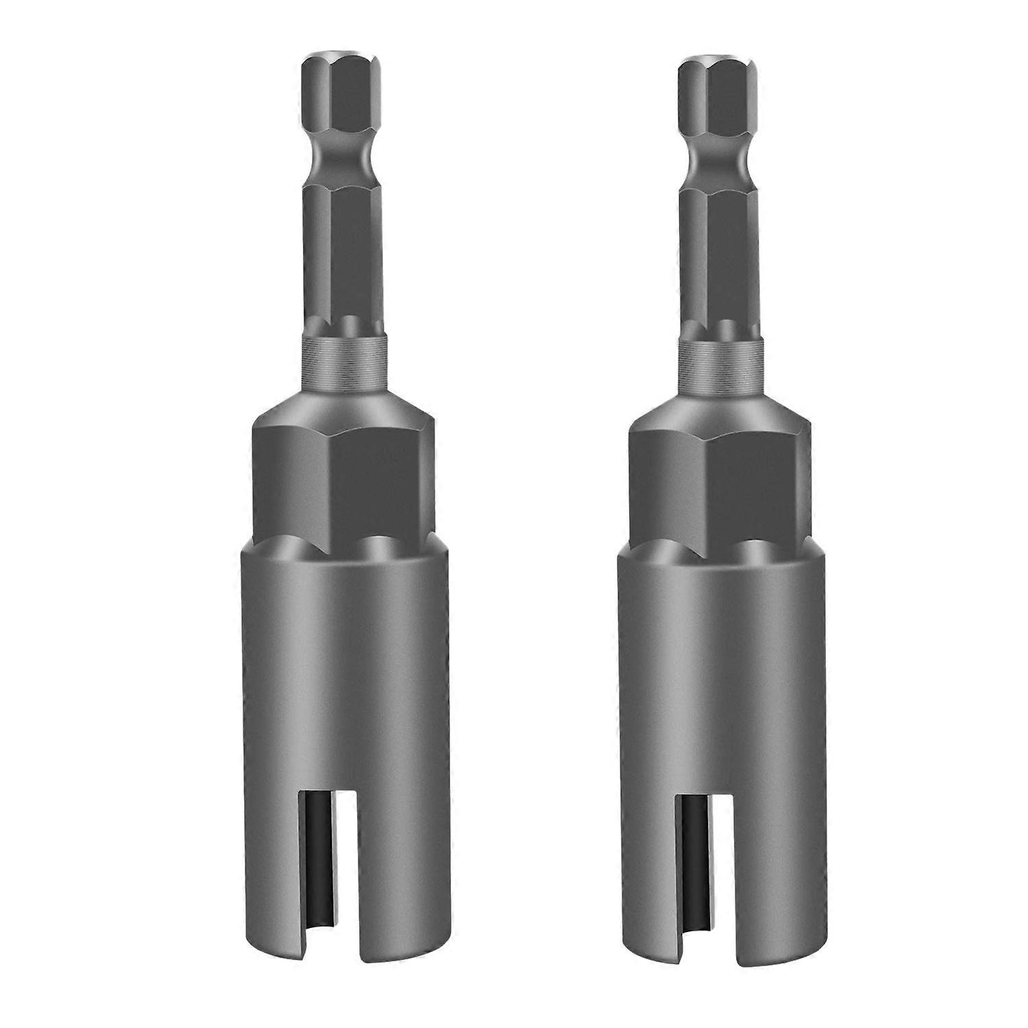Deep Power Wing Nut Driver, Slot Wing Nuts Drill Bit Socket, Wrenches Tools Set for Panel Nuts Scr
