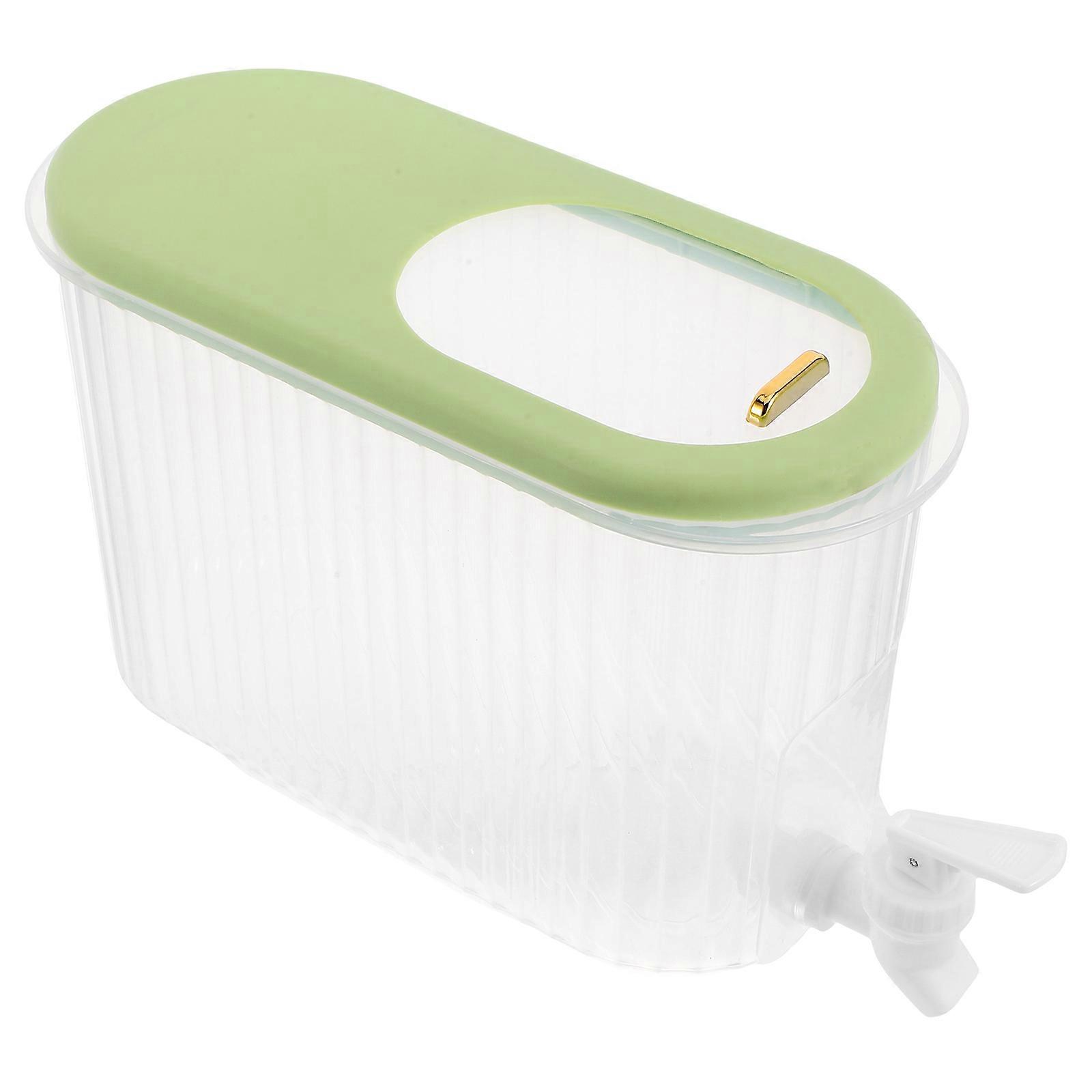 Beverage Dispenser with Spout for Parties and Garden Use Large Capacity Reusable PP Material Fits Fridge 3.5L