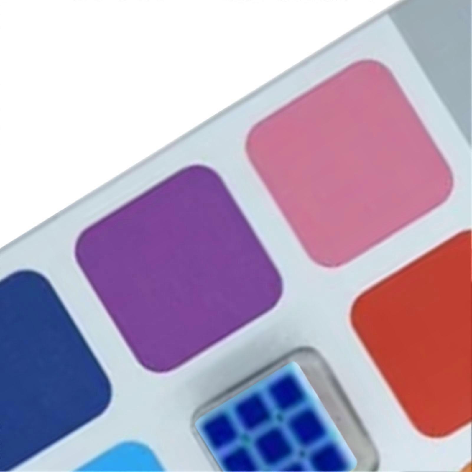 Mini Speed Puzzle 3x3 Blue 1cm Portable Educational Toy