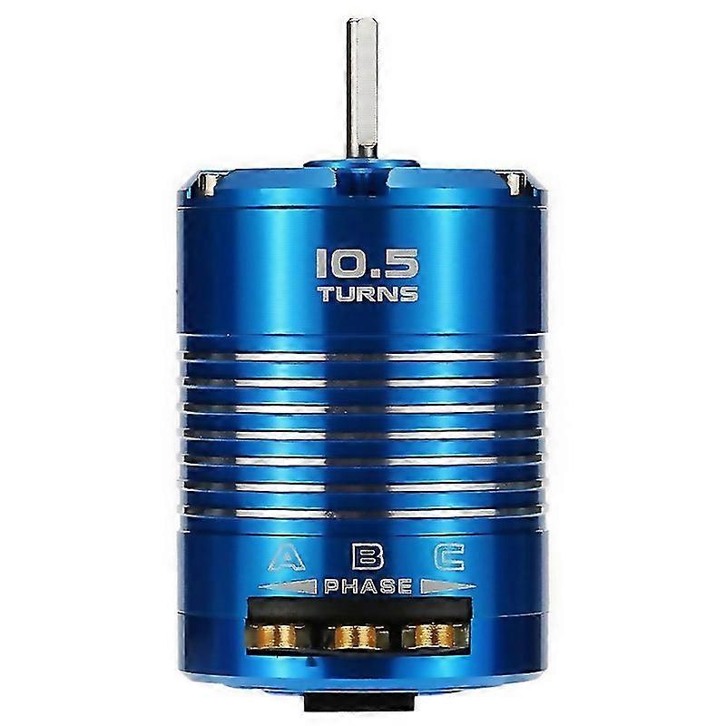 For High Efficiency 540 Sensored Brushless Motor For 110 Rc Car 105t 3450kv Blue