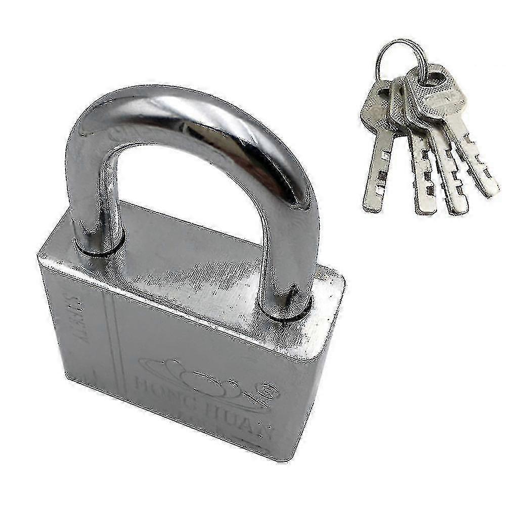 Weatherproof padlock Heavy duty U-lock Solid steel padlock with key L30mm