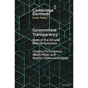Government Transparency - Gregory Porumbescu