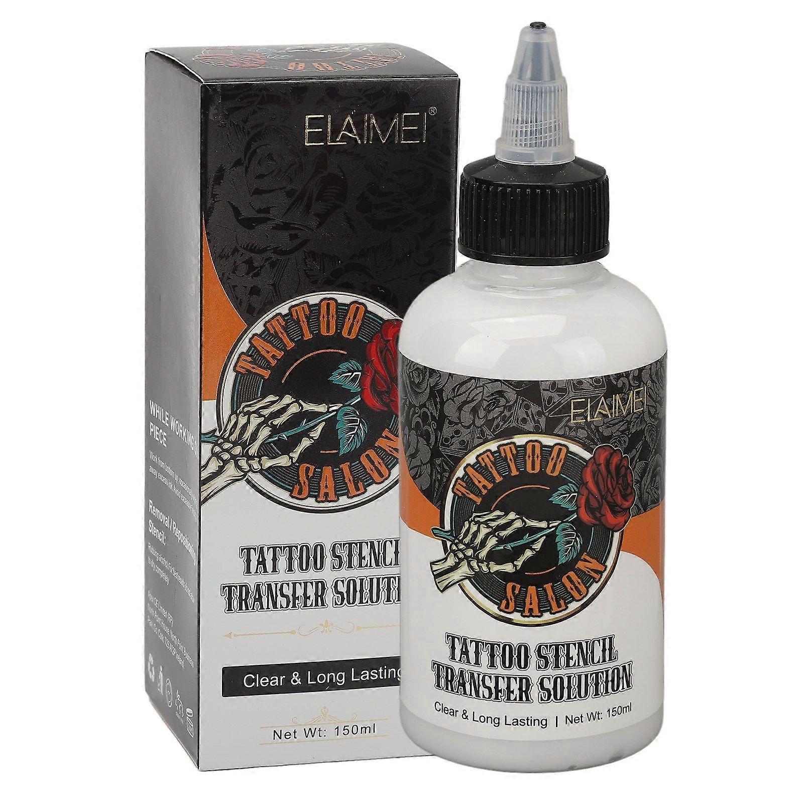 150ml Tattoo Transfer Cream Tattoo Stencil Transfer Solution Gel for Beginners Body Paint