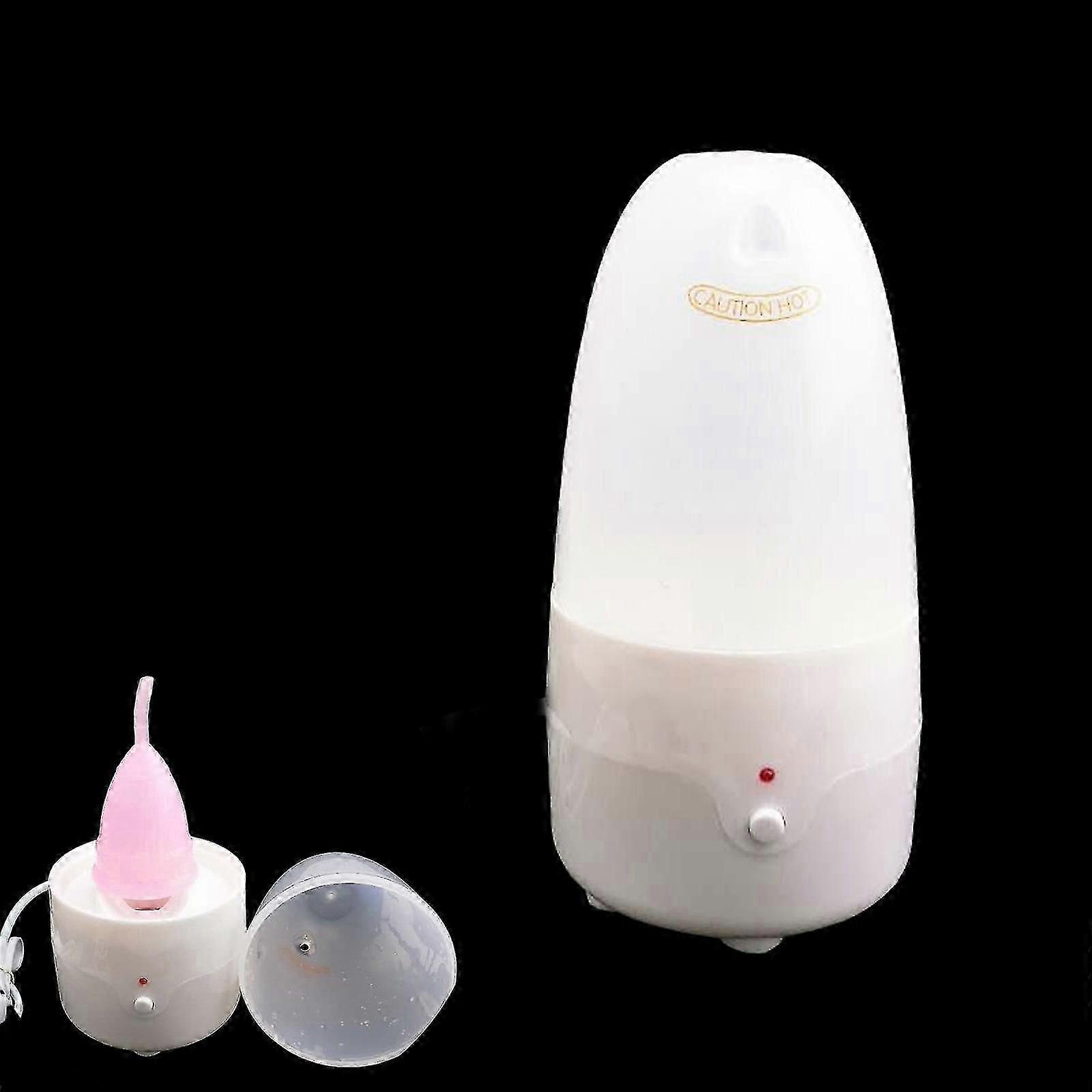 Menstruasjonskopp automatisk timing dampsterilisator liten og enkel å bære silikon