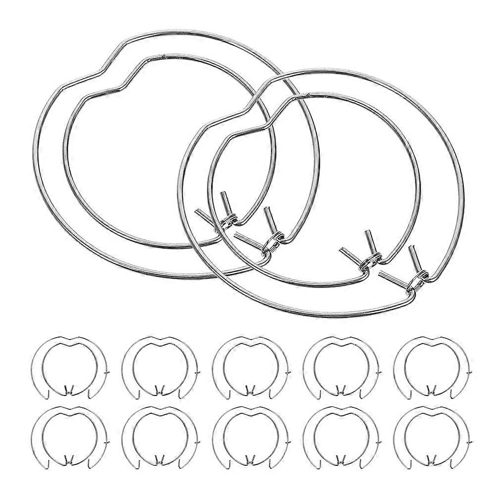 Downlight Clip Replacement Silver Circlip for Lamp Fixture Retaining 30Pcs