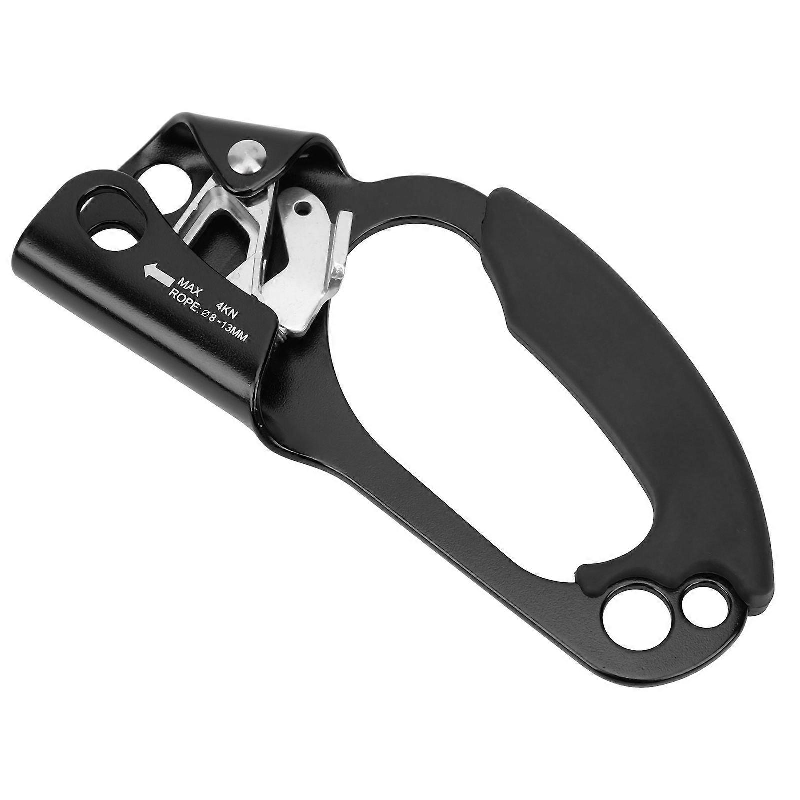 Rock Climbing Right Hand Ascender Climbing Tree Arborist Rappelling Gear Equipmentblack