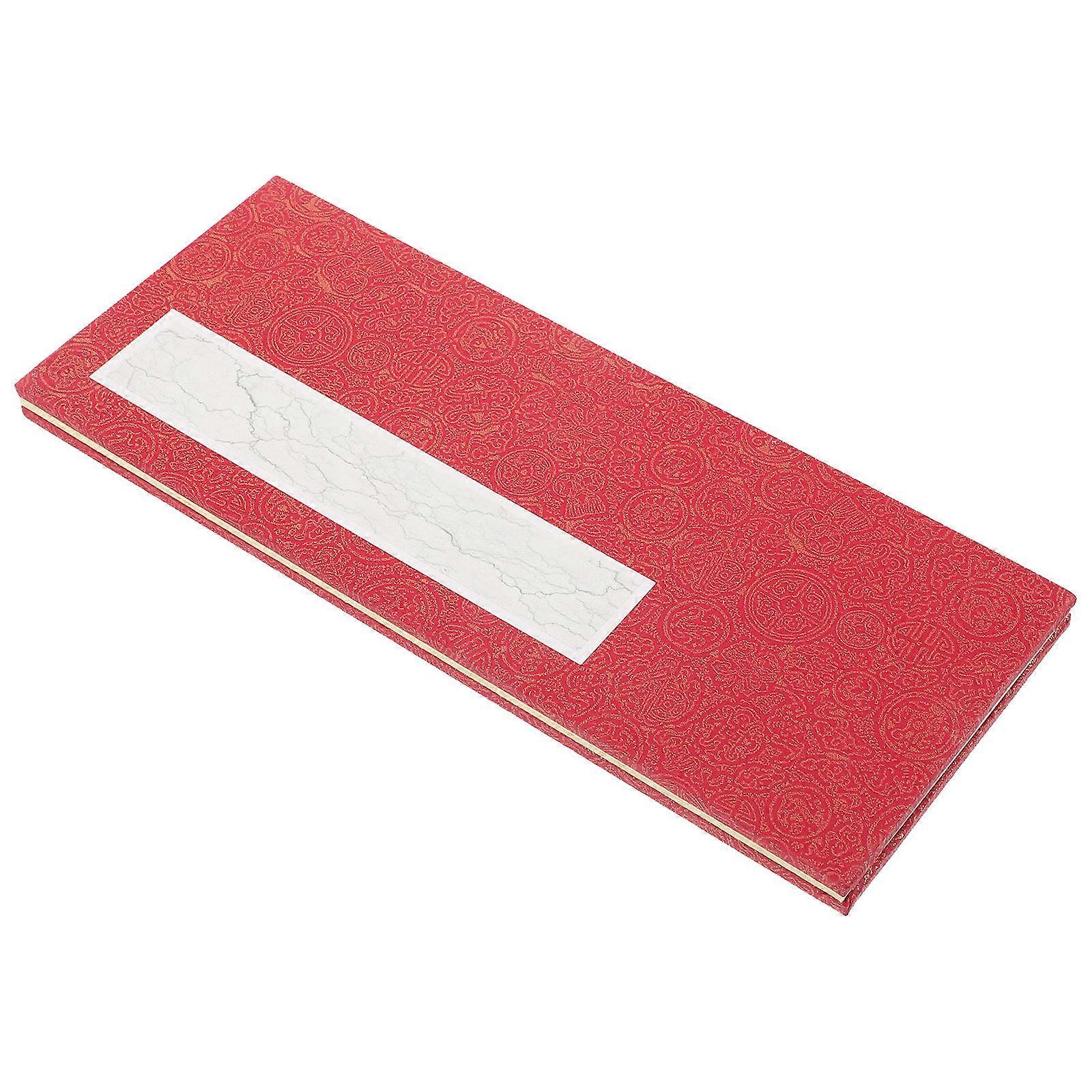 Chinese Calligraphy Paper Book for Painting Use 2Pcs Folded Blank Writing Papers