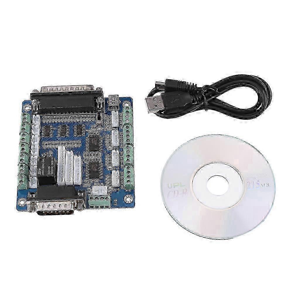 CNC Breakout Board for Engraving Machine 5-axes Stepping Motor Driver Controller
