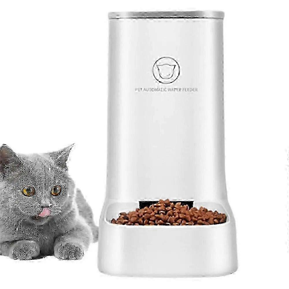 Cat Automatic Feeders Opaque Gravity Feeding System Food Feeder Water Dispenser Safe Using Dog Automatic Feeders Cat Water