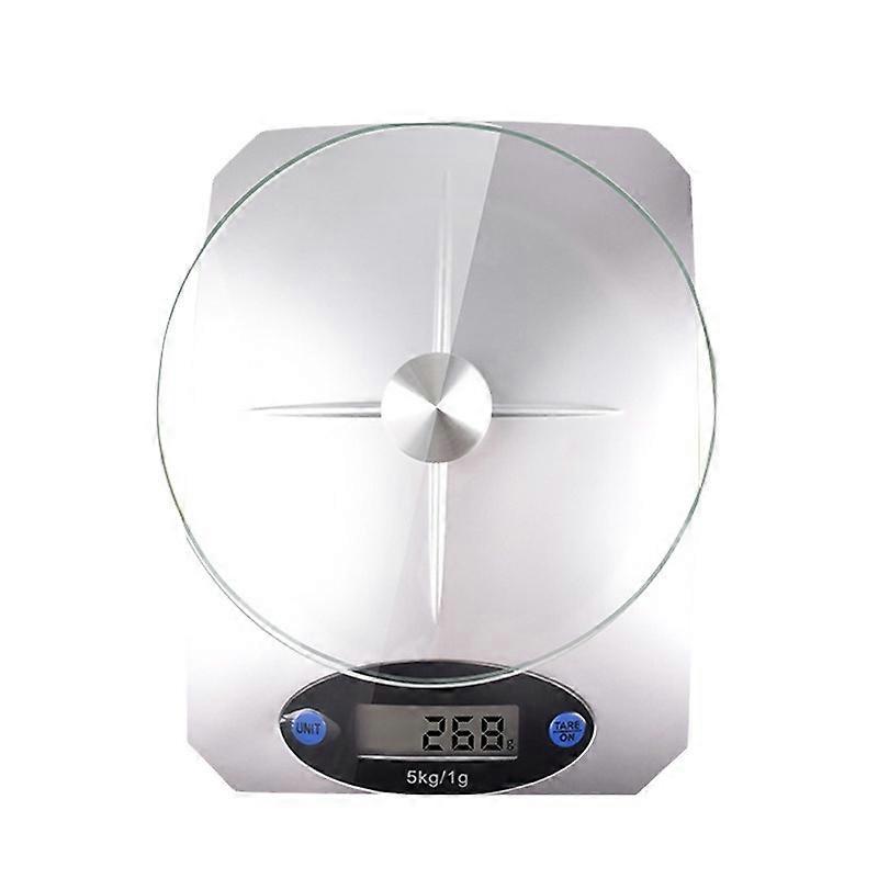 Digital kitchen scale, up to 5 kg, with LCD display Electronic scale Fine scale Digital scale Precision alphabetical scale
