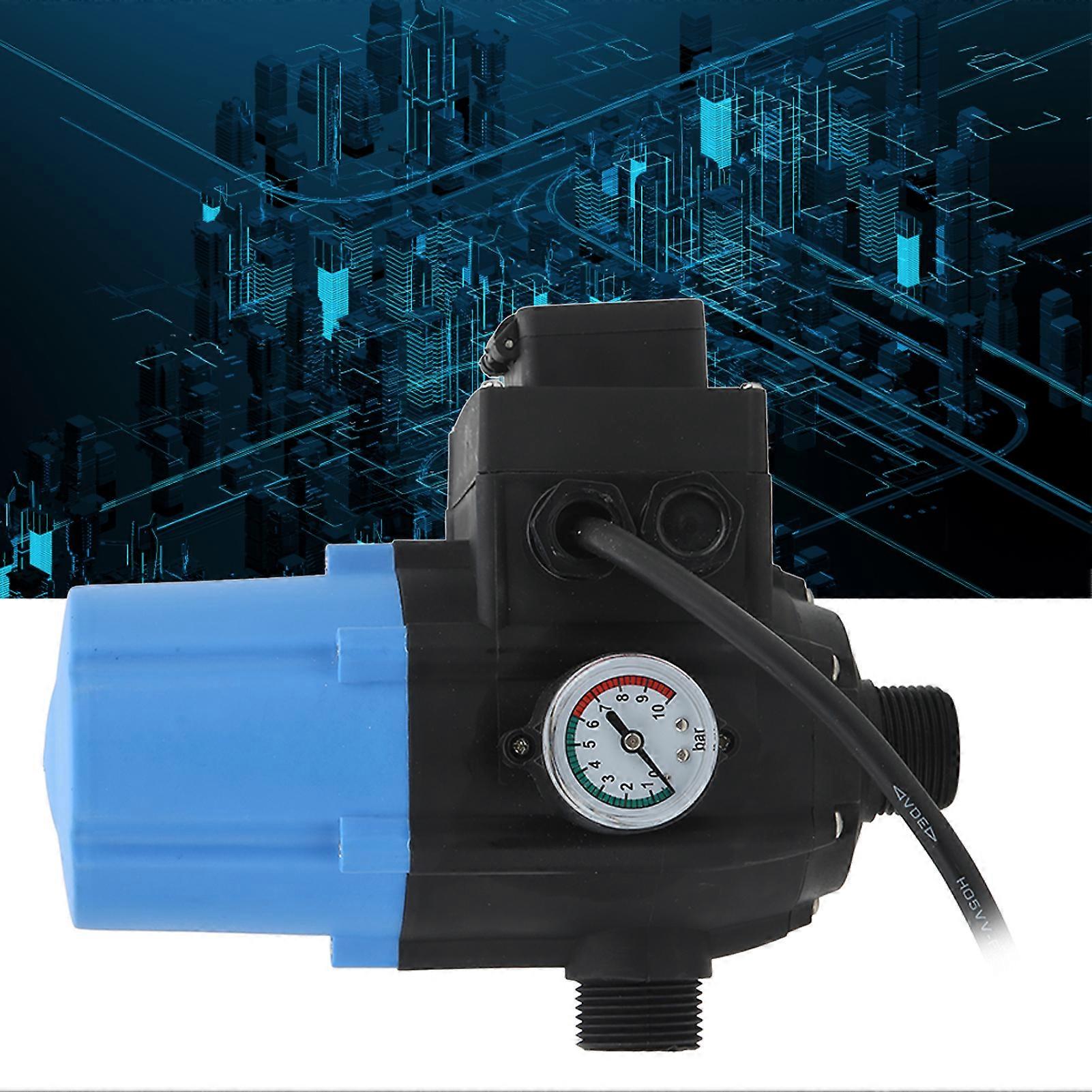 Water Pump Pressure Controller 1.1KW EU Plug 220-240V IP44