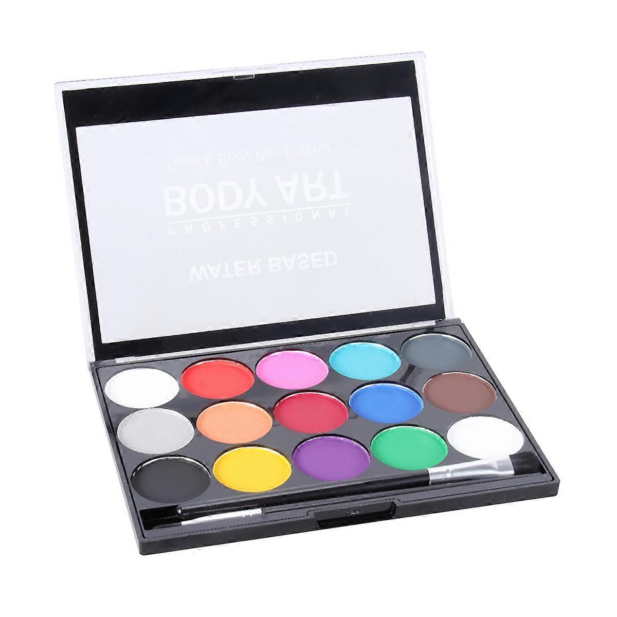 Face Paint for Body Painting Use 5 Colors Pigment Kit with Brush