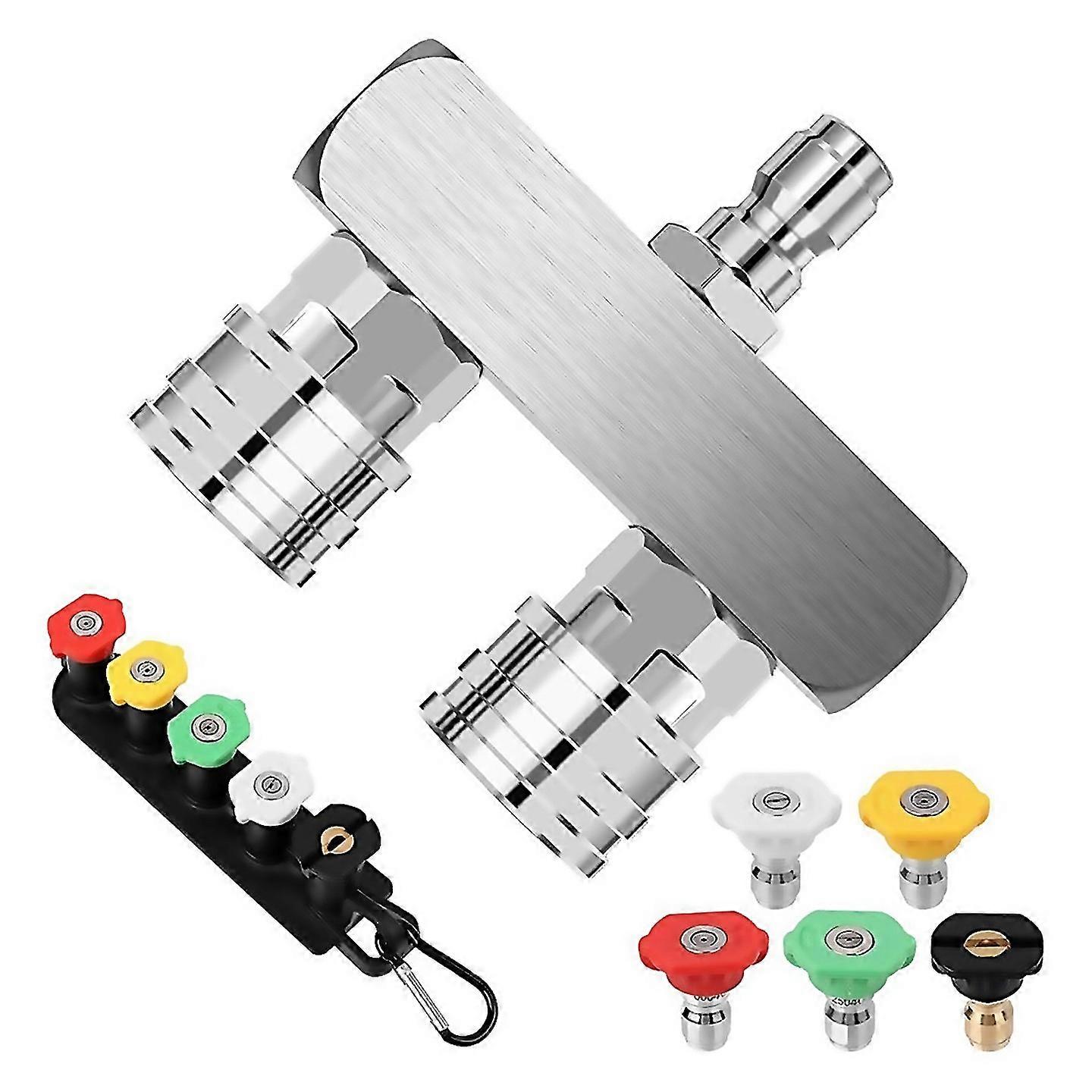 For Pressure Washer Tips 2in1 Power Washer Nozzle