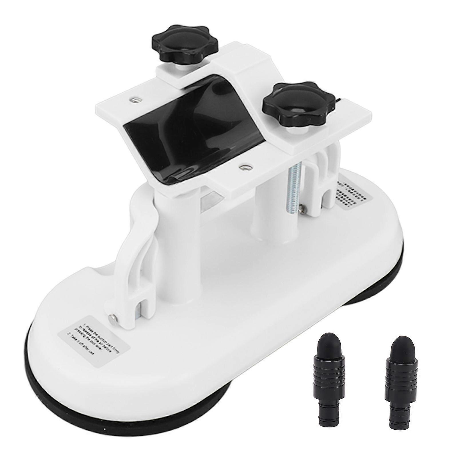Hands Free Massage Gun Holder 2 Suction Cups Wall Mounted Fascia Gun Mounting Bracket for Back
