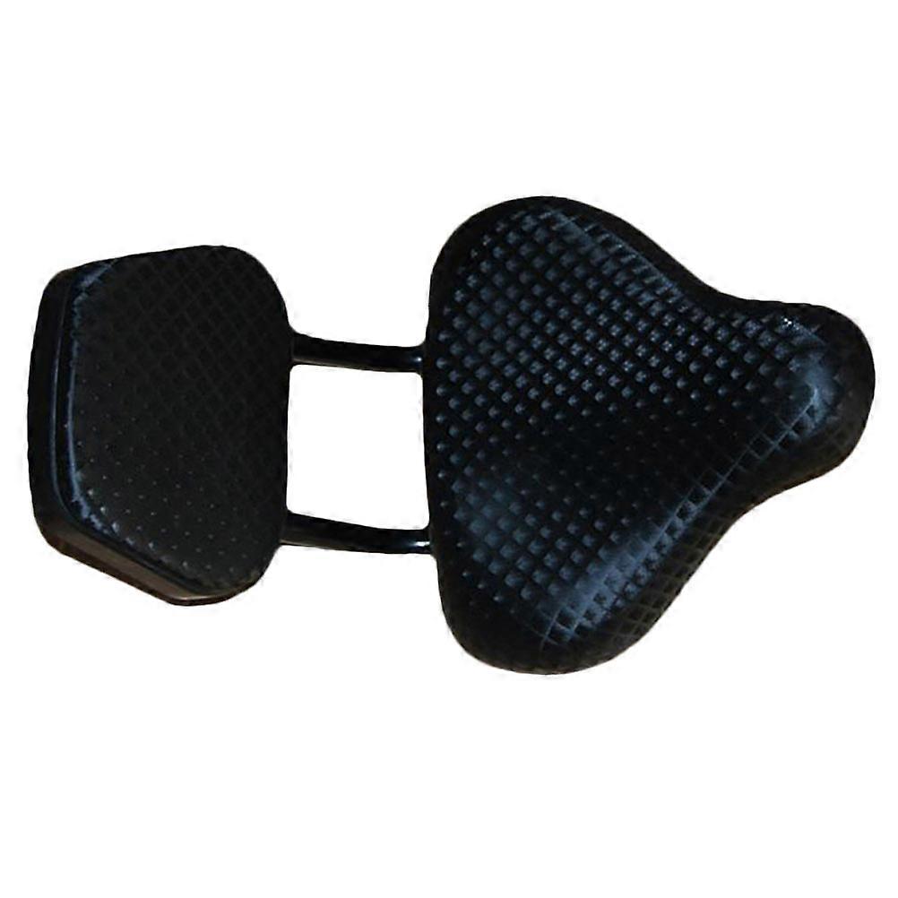 Black Bike Saddle with Backrest for Comfortable Riding