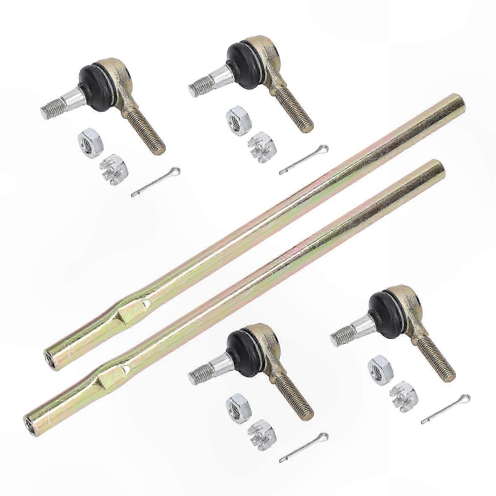 Steering Tie Rod with Ends Kit for ATV 400cc Models 2003-2004, 2 Sets Replacement Parts for Quad Sport Utility Vehicles