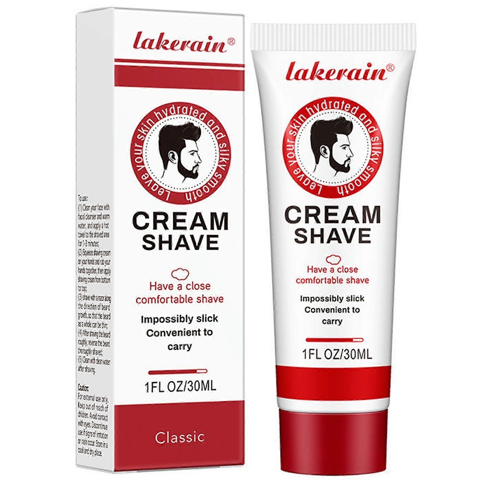 Gentle Shaving Cream for Men, Conditions Skin and Softens Facial Hair for Shaving, Fights Nicks, Cuts and Razor Burns