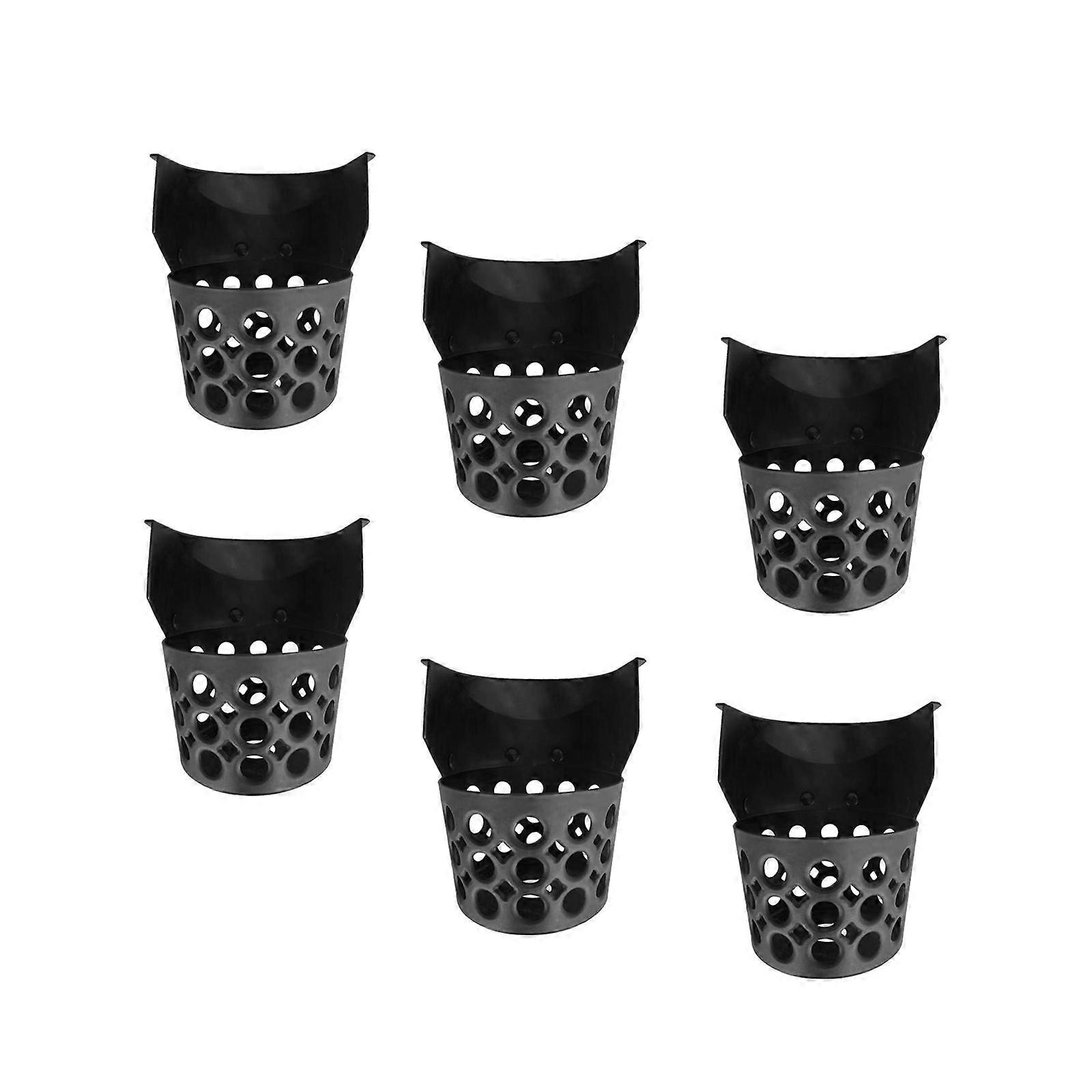 6Pcs Billiard Pool Table Pockets Black Net Pockets Snooker Table Replacement 117mmx160mm