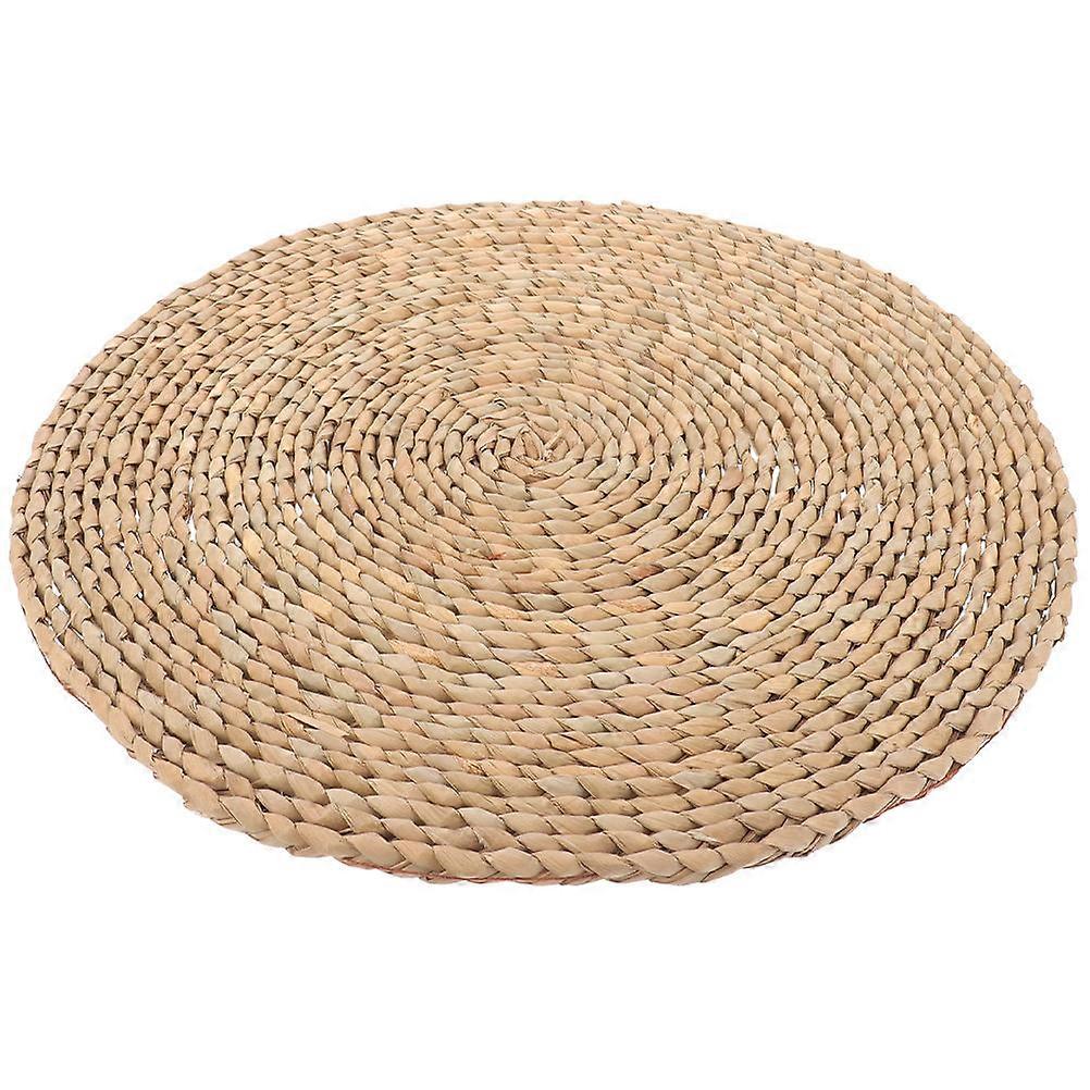 Natural Woven Cushion Floor Cushion for Home Use 5Pcs Round Mat