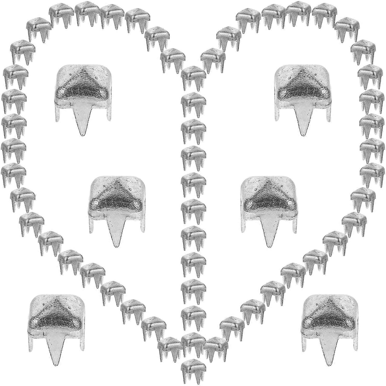 Hats Spike Studs Mini Claw Nails Metal Rivets for DIY Use 1000Pcs