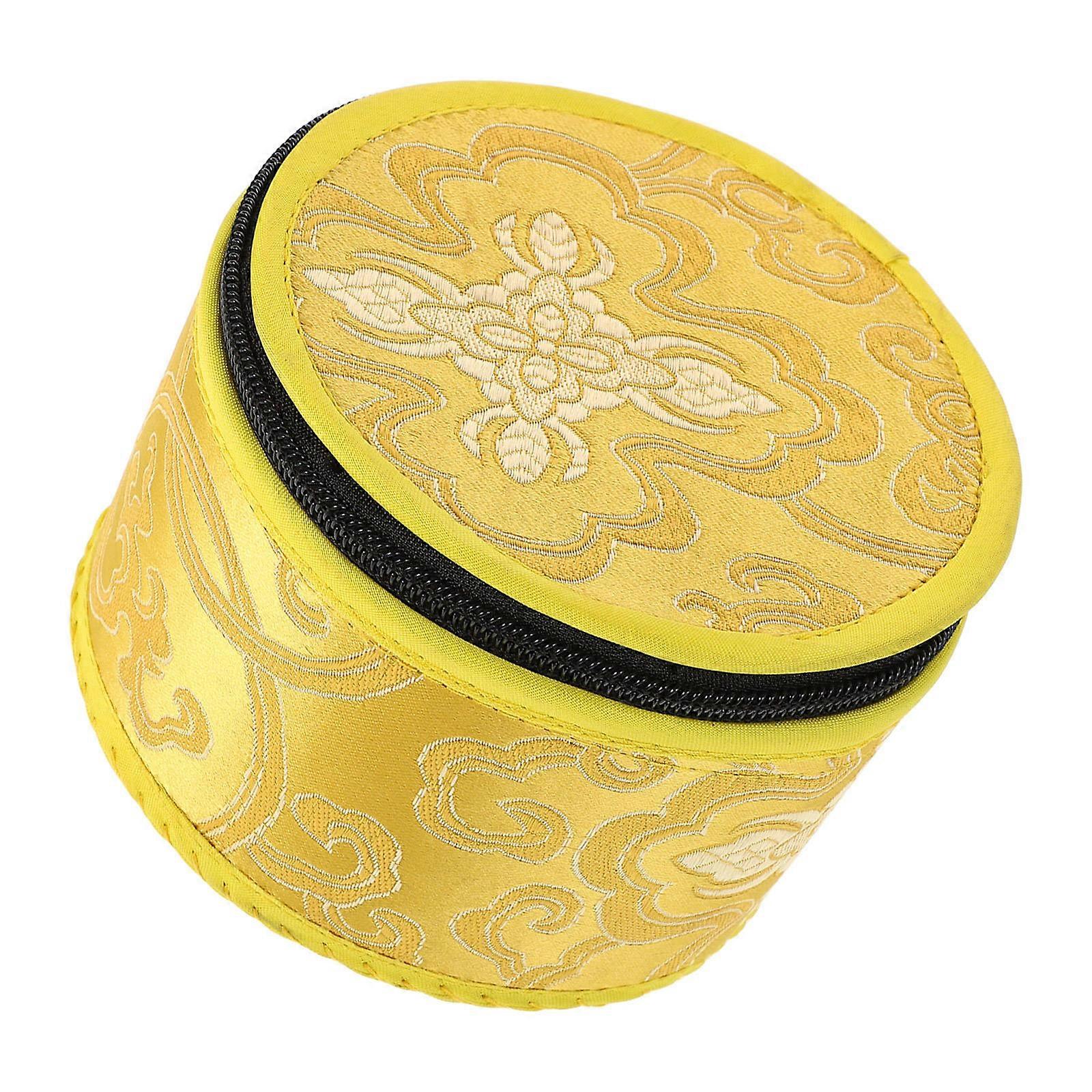 Portable Singing Bowl Bag for Meditation with Zipper Closure 3Pcs