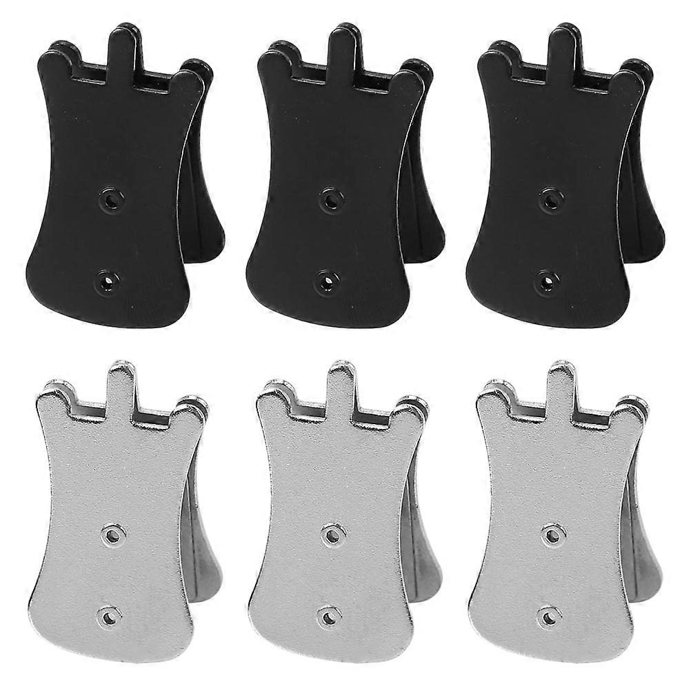 Erhu Practice Supply Small Erhu Mute Clips for Instrument Use 12Pcs