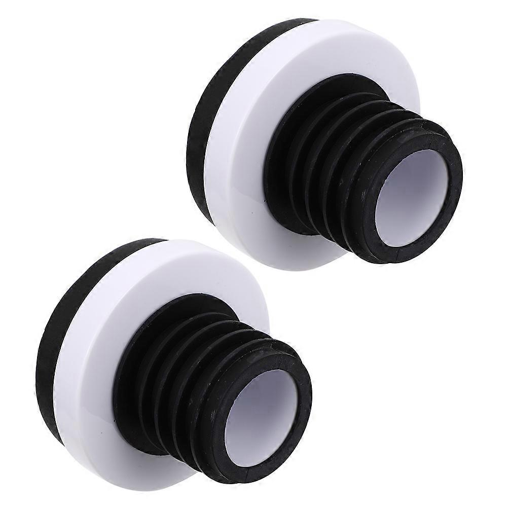 Toilet Flange Rubber Urinal Seal Ring for Closestool 2Pcs Set