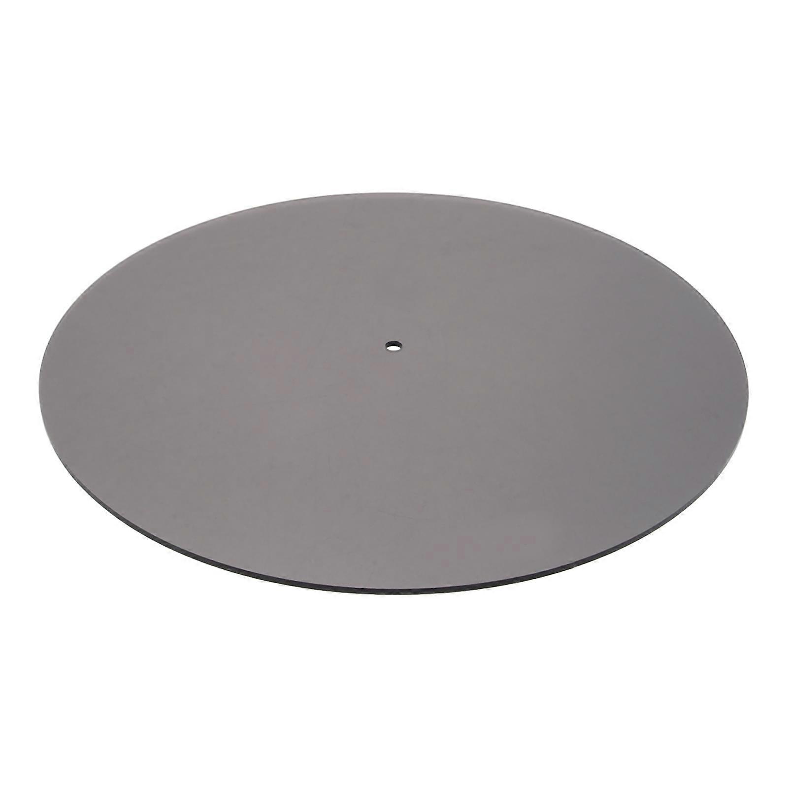 Vinyl Turntable Mat 5Pcs Anti-Skid Pad For Phonograph And Turntable Designed To Improve Sound Effect In Black Color 29.90X29.90X0.30CM