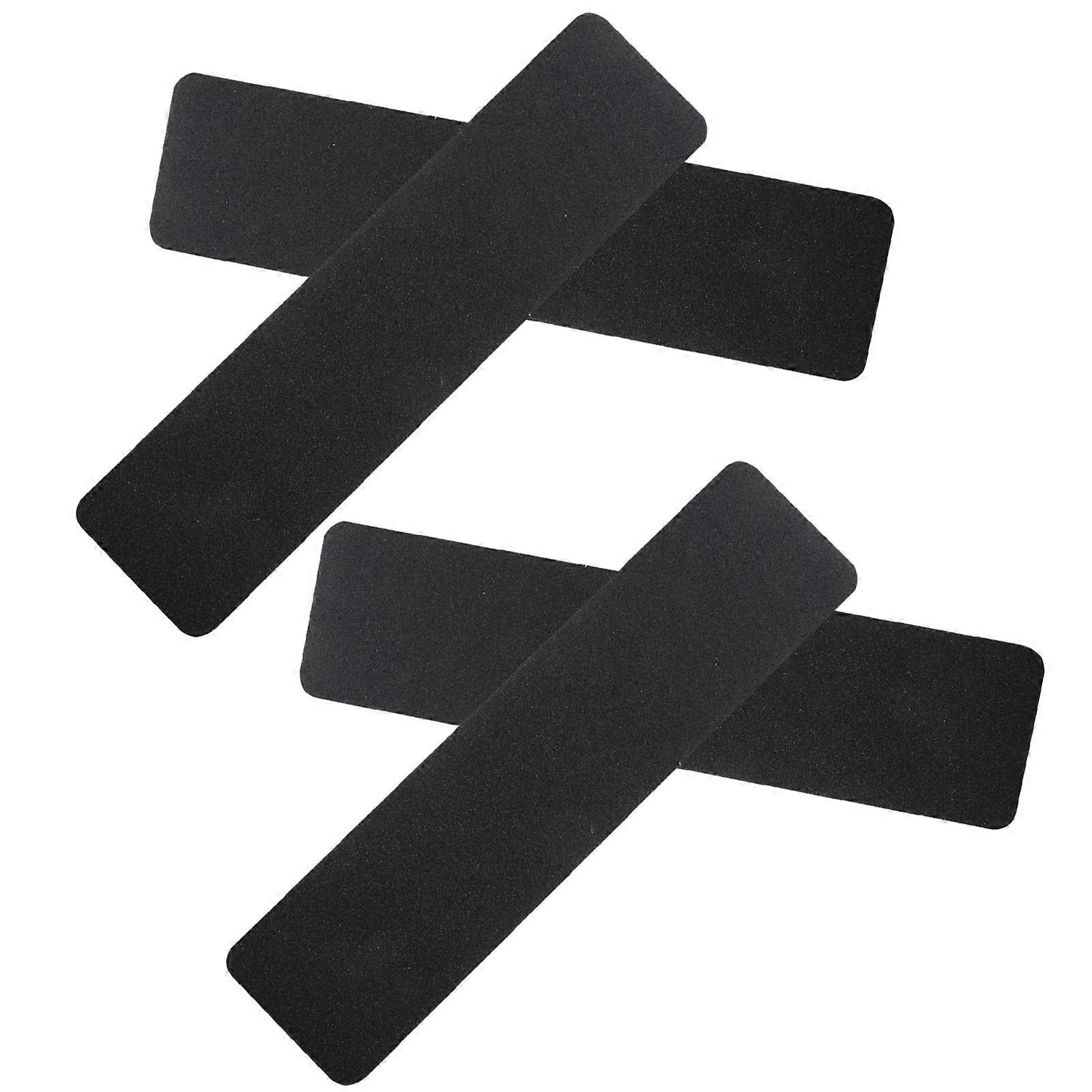 Black Grip Traction Tapes for Floor Use with 8Pcs Pre-Cut Anti-Skid Strips