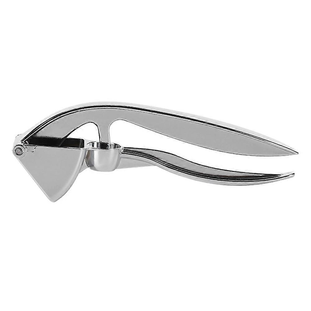 Garlic Squeezer Silver Garlic Press for Kitchen Use 2Pcs Set