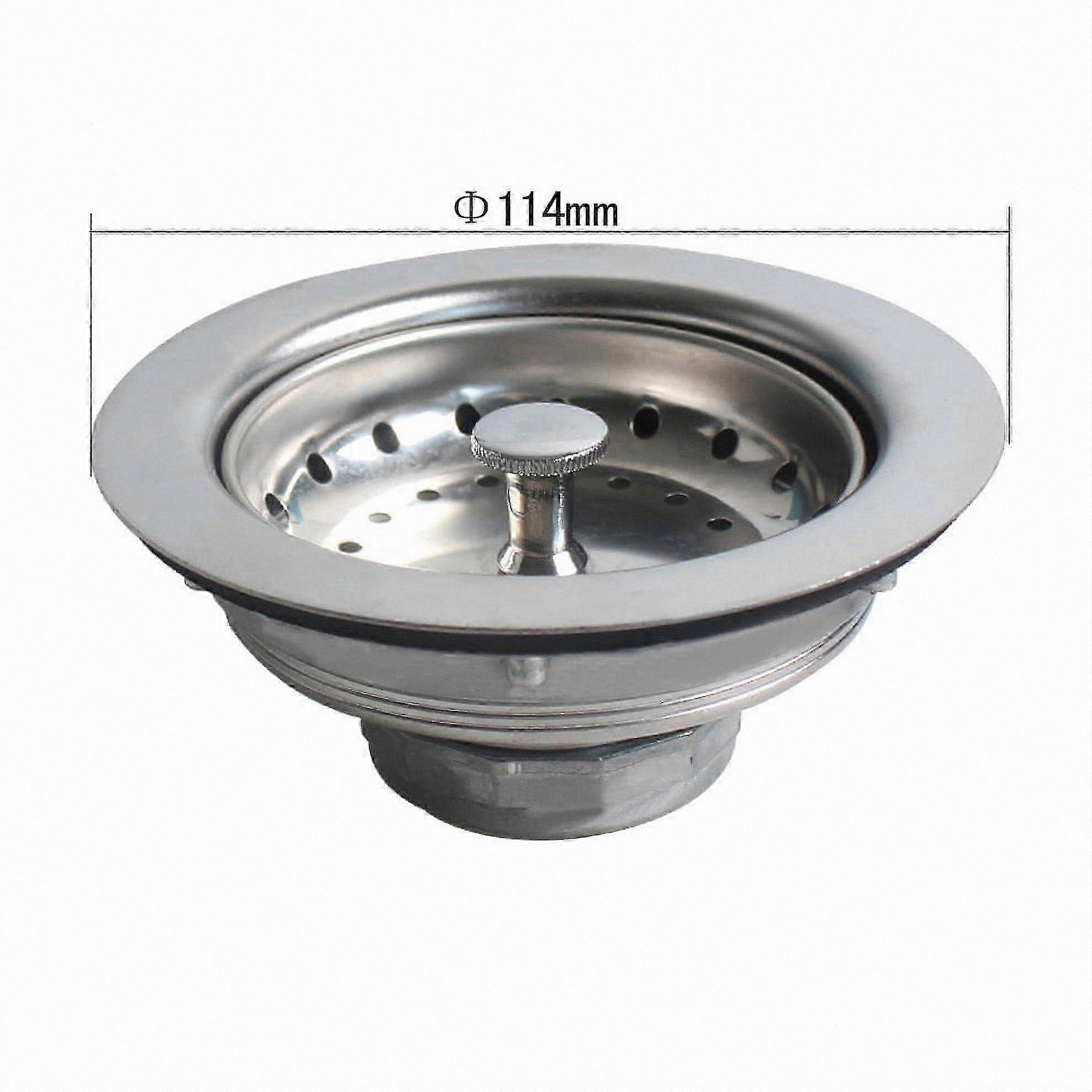 3.5" Stainless Steel Sink Drain Strainer Kit for Kitchen Use