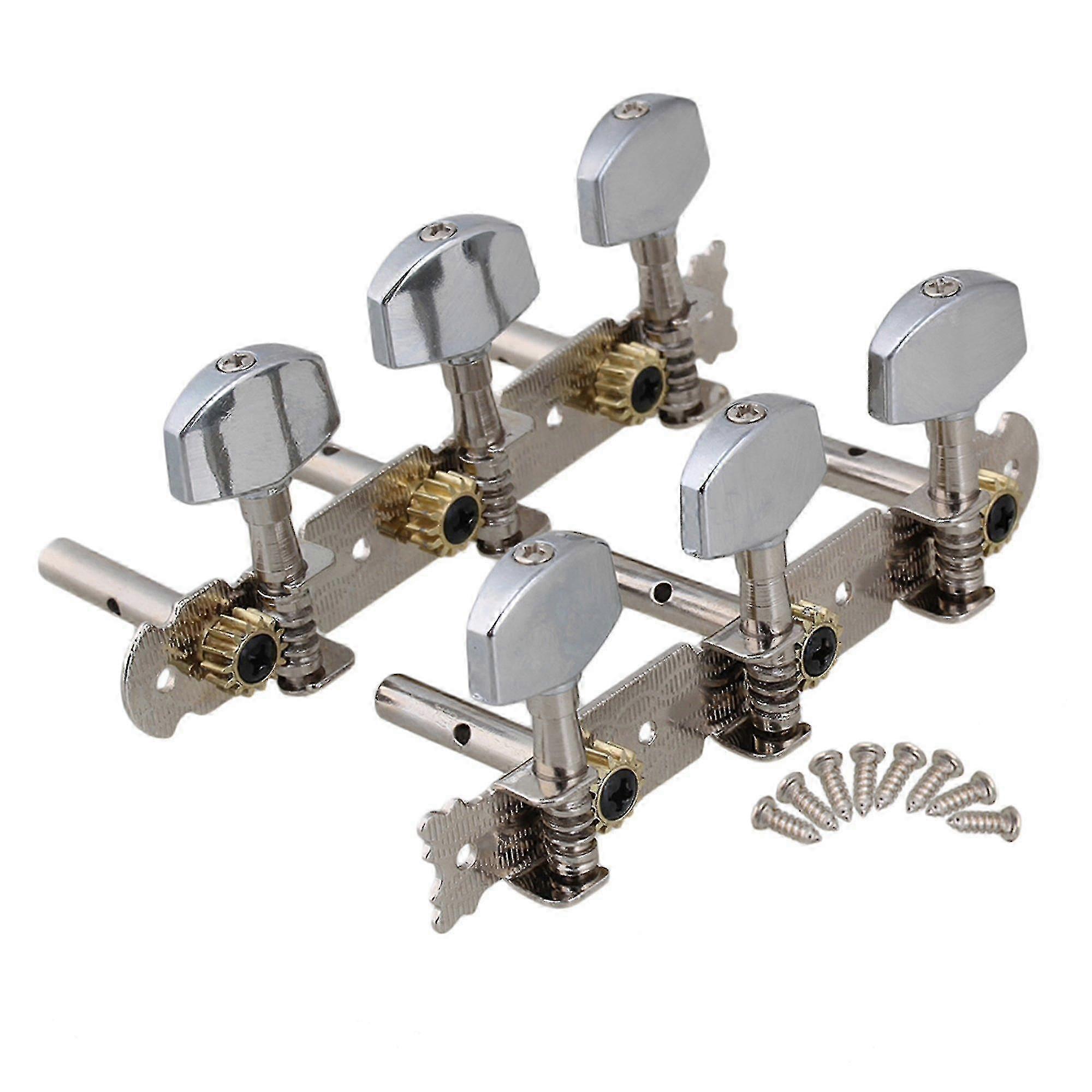 Classical Guitar Machine Heads Tuning Pegs With Chrome Tip